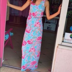 holy grail Lilly Pulitzer maxi dress size small